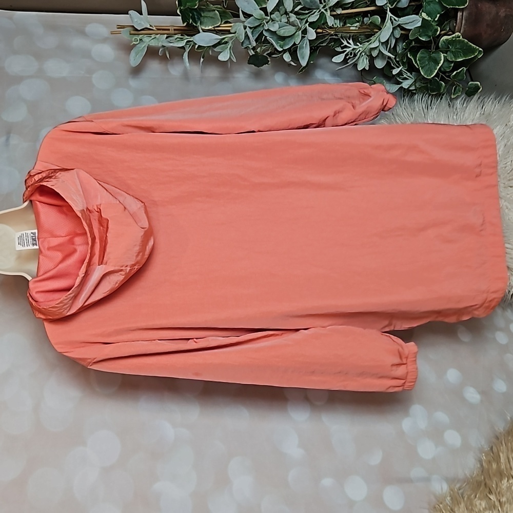 PINK | Salmon Oversized Windbreaker - Picture 3 of 14